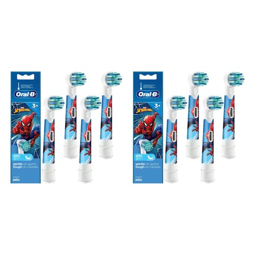 Oryginalna końcówka szczoteczki ORAL-B EB10S-2 Spider-Man (8 szt.)