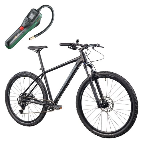Rower górski MTB INDIANA X-Pulser 5.9 M23 29 cali Czarno-grafitowy + Pompka rowerowa BOSCH EasyPump 0603947000