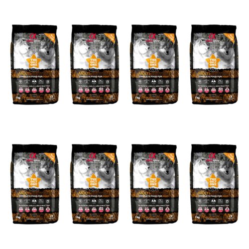 Karma dla psa półwilgotna ALPHA SPIRIT Multiprotein 8 x 3 kg
