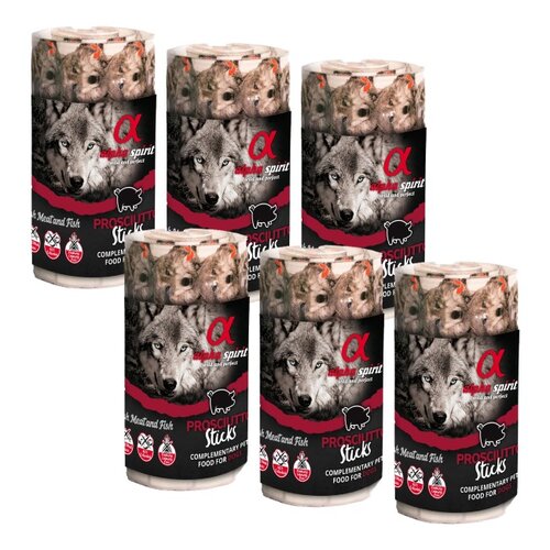 Przysmak dla psa ALPHA SPIRIT Prosciutto Blister 6 x 160 g