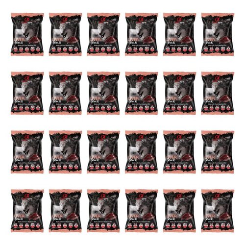 Przysmak dla psa ALPHA SPIRIT Kostka Wątroba 24 x 50 g