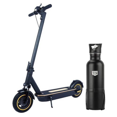 Hulajnoga elektryczna XRIDER M10 65km 500W Amortyzacja 10" Czarny + Bidon termiczny FISCHER z uchwytem 86057 750 ml