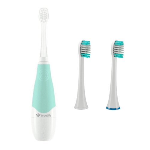 Szczoteczka soniczna TRUELIFE SonicBrush Baby G + Końcówka szczoteczki TRUELIFE SonicBrush UV For Kids (2 sztuki)