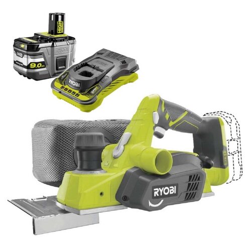 Strug RYOBI R18PL-0 + Akumulator RYOBI RC18150-190 9.0Ah 18V + Ładowarka