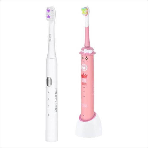 Szczoteczka soniczna TEESA Sonic Lite + Szczoteczka soniczna TEESA Sonic Junior Girl TSA8006