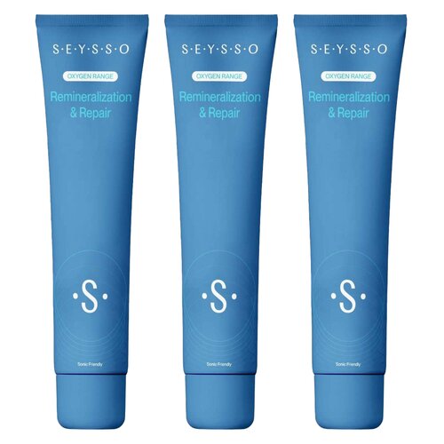 Pasta do zębów SEYSSO Oxygen Remineralizacja i Odbudowa 75 ml 3 szt.