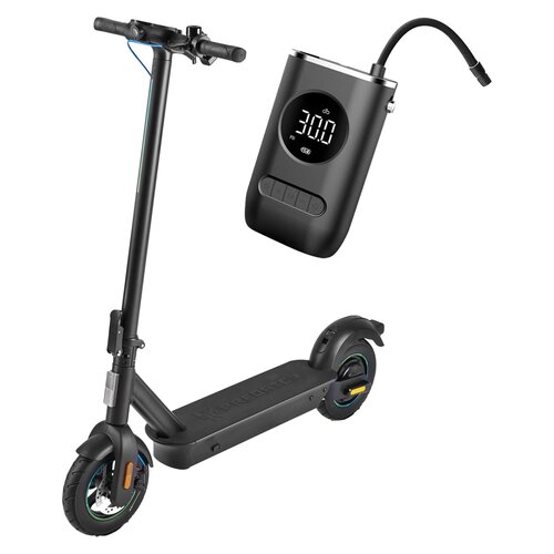 Hulajnoga elektryczna ACER PREDATOR Advance 60km 500W Amortyzacja 10" Czarny + Pompka rowerowa BECOOL BC-PP2508