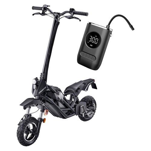 Hulajnoga elektryczna ACER PREDATOR Extreme GP.ESC11.010 35km 350W Amortyzacja 10" Czarny + Pompka rowerowa BECOOL BC-PP2508