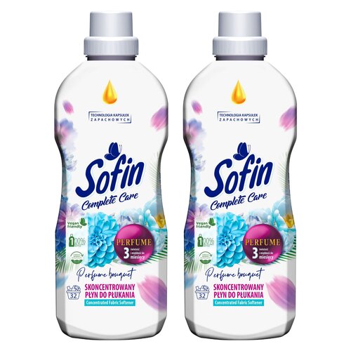 Płyn do płukania SOFIN Complete Care Perfume Bouquet 2 x 800 ml