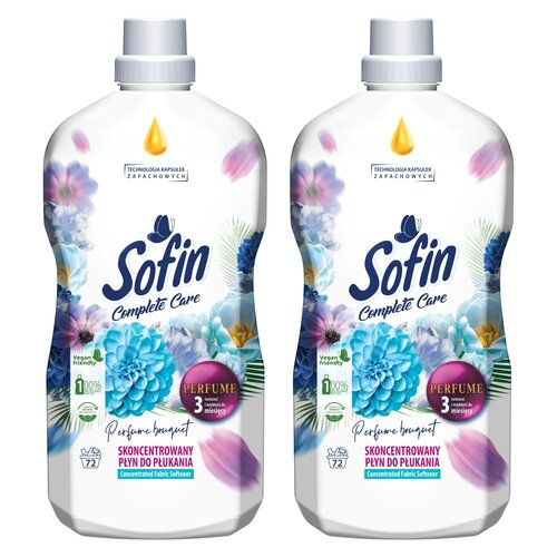 Płyn do płukania SOFIN Complete Care Perfume Bouquet 2 x 1800 ml