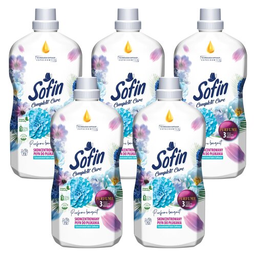 Płyn do płukania SOFIN Complete Care Perfume Bouquet 5 x 1800 ml