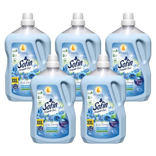 Płyn do płukania SOFIN Complete Care Freshness Fresh Morning 5 x 2500 ml