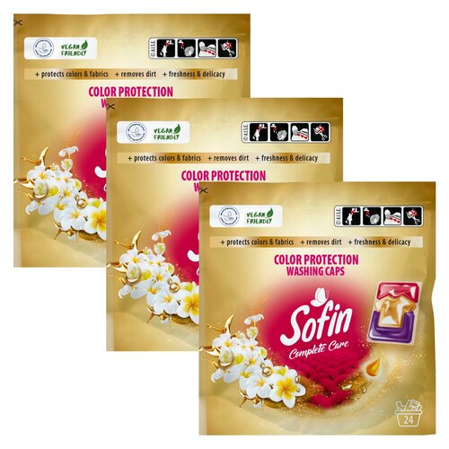 Kapsułki do prania SOFIN Complite Care Color Protection 72 szt.