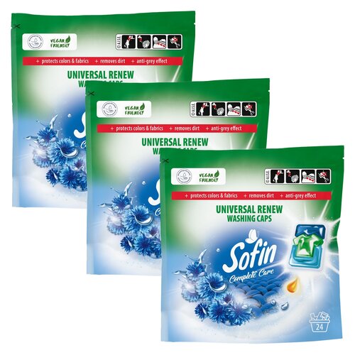 Kapsułki do prania SOFIN Complete Care Universal Renew 72 szt.