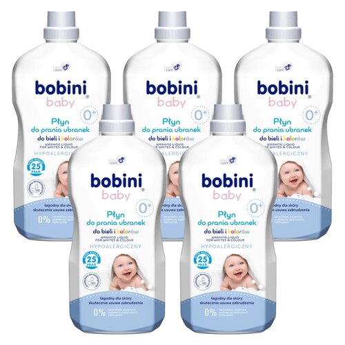 Płyn do prania BOBINI Baby 5 x 1800 ml