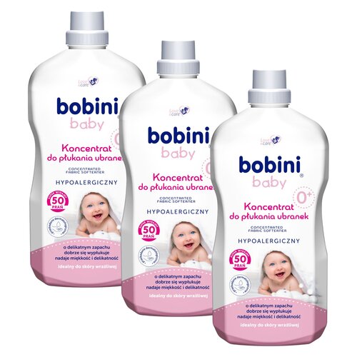 Koncentrat do płukania BOBINI Baby 3 x 1800 ml
