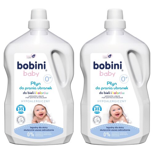 Płyn do prania BOBINI Baby 2 x 2500 ml