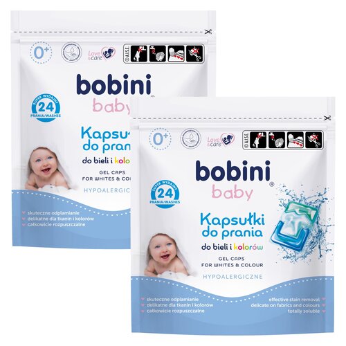 Kapsułki do prania BOBINI Baby - 48 szt.