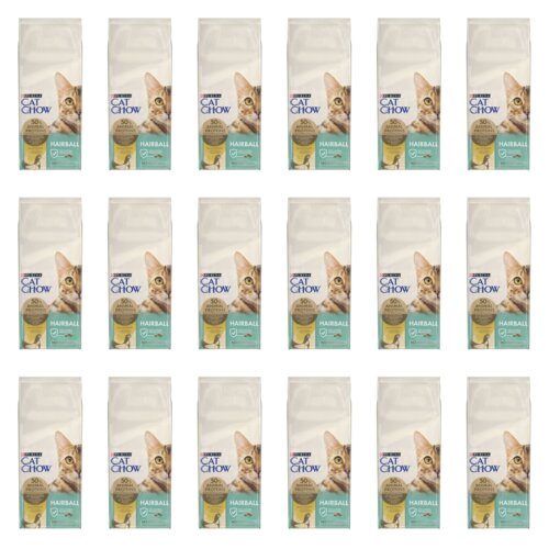 Karma dla kota CAT CHOW Hairball Control z kurczakiem 18 x 1.5 kg
