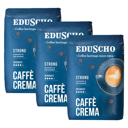 Kawa ziarnista EDUSCHO Caffè Crema Strong 3 x 0.5 kg