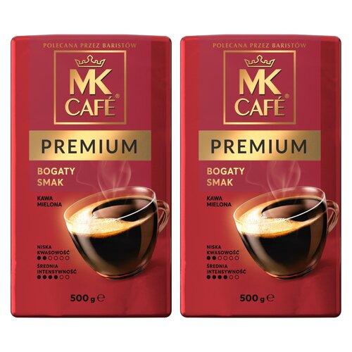 Kawa mielona MK CAFE Premium 2 x 0.5 kg