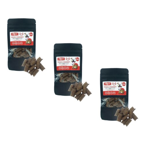 Przysmak dla psa 4DOGS Treserki z nadzieniem 3 x 60 g