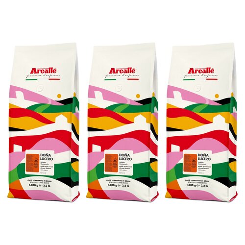 Kawa ziarnista ARCAFFE Dona Lucero Espresso 3 x 1 kg