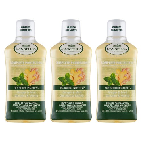 Płyn do płukania jamy ustnej L ANGELICA Collutorio 3 x 500 ml