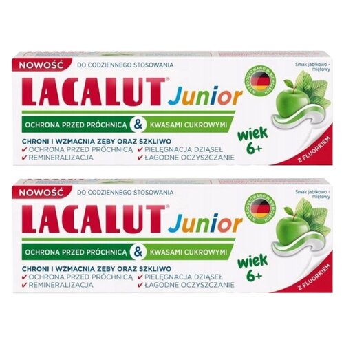 Pasta do zębów LACALUT dla dzieci od 6 lat 55 ml 2 szt.