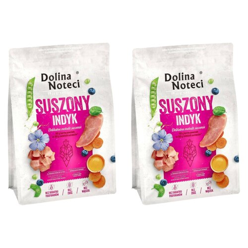 Karma dla psa suszona DOLINA NOTECI Premium z indyka 2 x 3 kg
