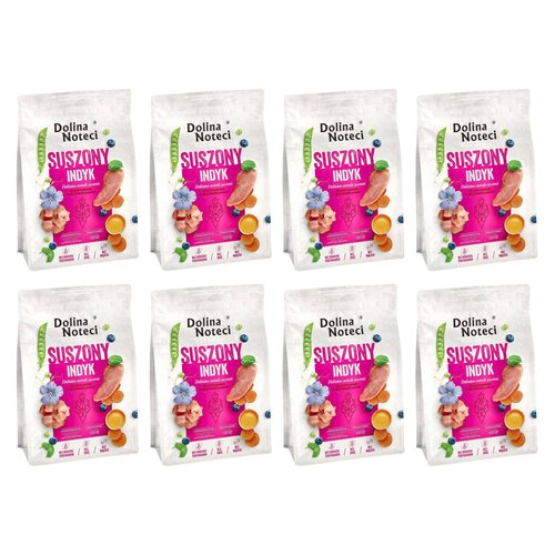 Karma dla psa suszona DOLINA NOTECI Premium z indyka 8 x 3 kg