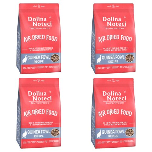 Karma dla psa suszona DOLINA NOTECI Superfood z perliczki 4 x 5 kg