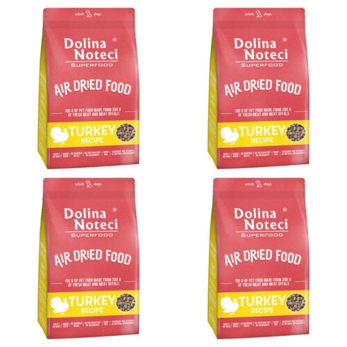 Karma dla psa suszona DOLINA NOTECI Superfood z Indyka 4 x 5 kg