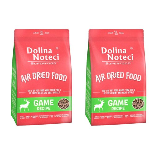 Karma dla psa suszona DOLINA NOTECI Superfood Danie z dziczyzny 2 x 5 kg