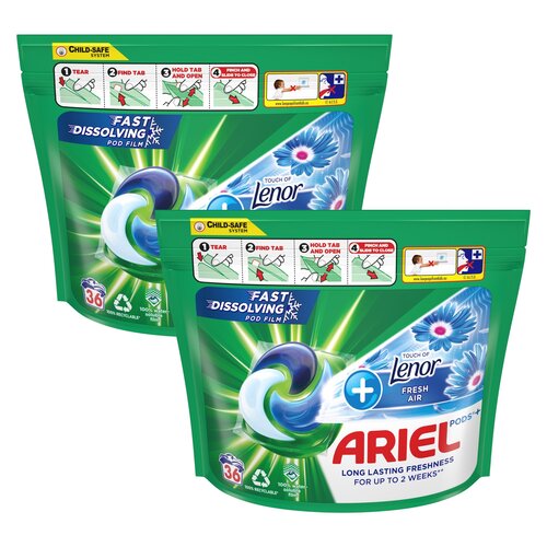 Kapsułki do prania ARIEL Touch of Lenor Fresh Air - 72 szt.