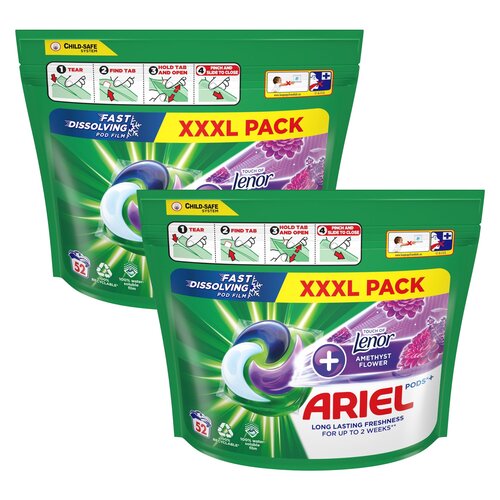 Kapsułki do prania ARIEL Touch of Lenor Amethyst Flower - 104 szt.