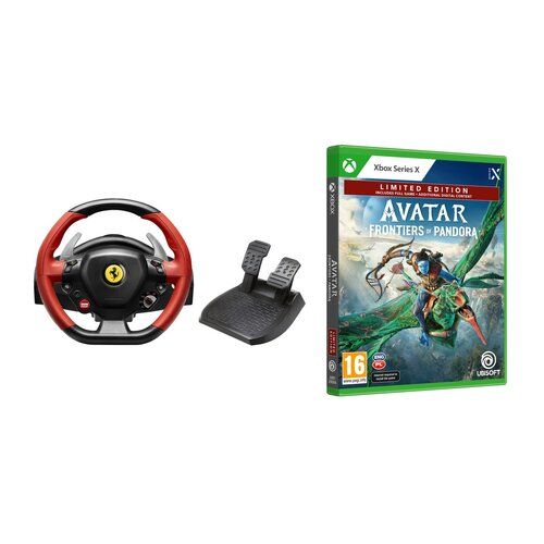 Kierownica THRUSTMASTER F458 Spider (Xbox One) + Avatar: Frontiers of Pandora - Edycja Limitowana Gra XBOX SERIES X