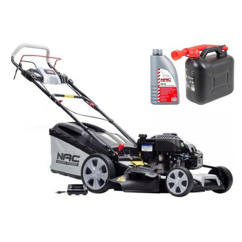 Kosiarka spalinowa NAC LS50-775IS-HS Briggs & Stratton + Kanister KRYSIAK OL KAN05 5 L + Olej do kosiarki NAC SAE 30 1L
