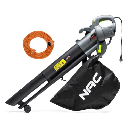 Odkurzacz do liści NAC 3200W VBE320-AS-J elektryczny + Przedłużacz ACAR M01884 (25 m)
