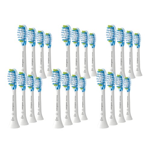 Oryginalne końcówki Philips Sonicare C3 HX9044/17 Średnio miękkie włókna (24 szt.) (Zaawansowane usuwanie płytki bakteryjnej)
