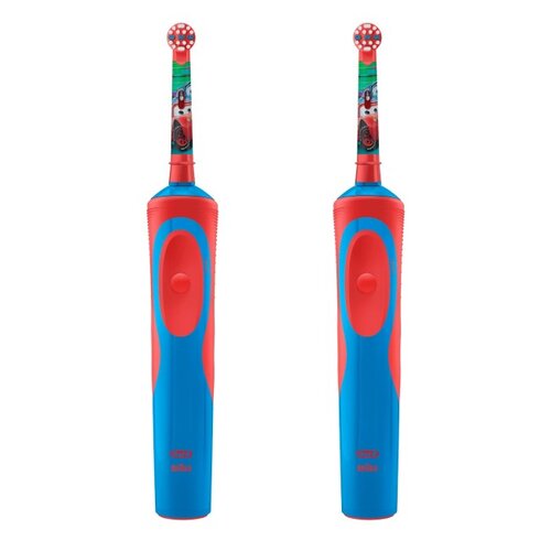 Szczoteczka rotacyjna ORAL-B Kids D12 Cars (2 sztuki)