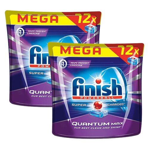 Kapsułki do zmywarek FINISH Powerball Quantum Max - 144 szt.