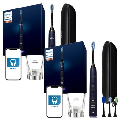 Szczoteczka soniczna PHILIPS Sonicare DiamondClean Smart HX9954/57 (2 sztuki)
