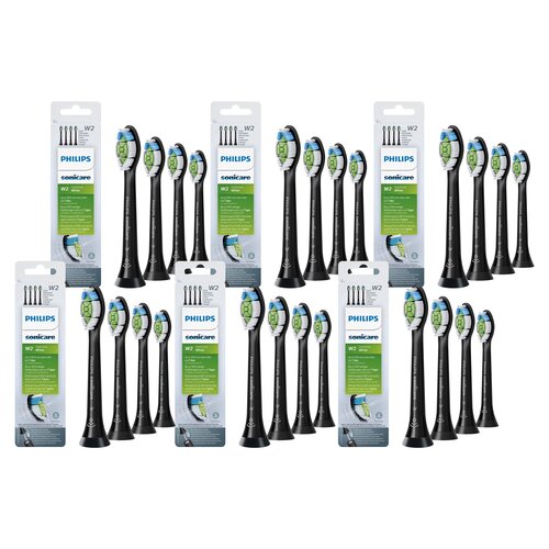 Oryginalne końcówki Philips Sonicare W2 HX6064/11 Średnio miękkie włókna (24 szt.) (Wybielające)