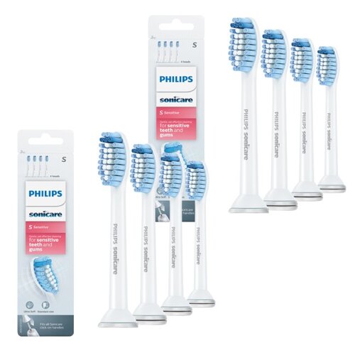 Końcówka szczoteczki PHILIPS Sonicare Sensitive HX6054/07 (8 sztuk)