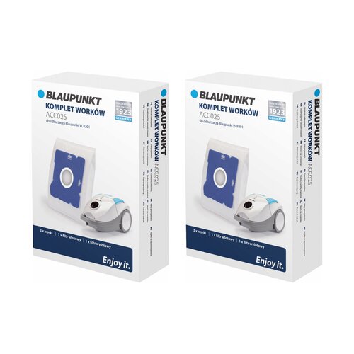 Worek do odkurzacza BLAUPUNKT ACC025 (6 sztuk)