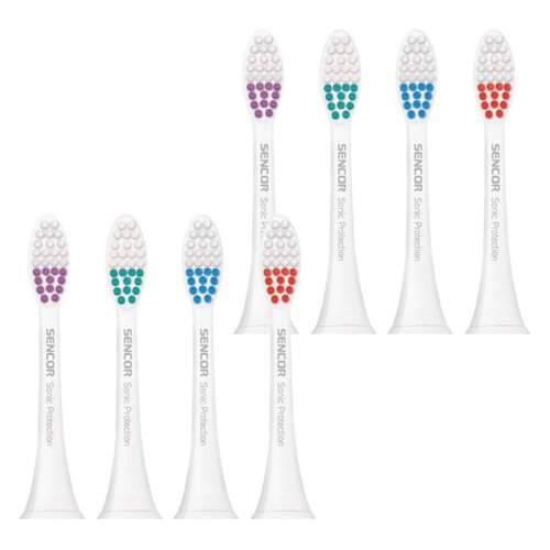 Końcówka szczoteczki SENCOR SOX 001WH (8 sztuk)