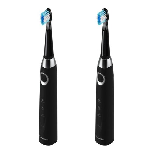 Szczoteczka soniczna MERIDEN Smart Czarny (2 sztuki)