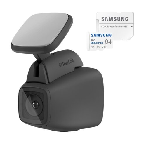 Wideorejestrator TRUECAM H5 + Karta pamięci SAMSUNG Pro Endurance microSDXC 64GB + Adapter