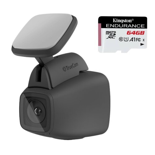 Wideorejestrator TRUECAM H5 + Karta pamięci KINGSTON Endurance microSDXC 64GB